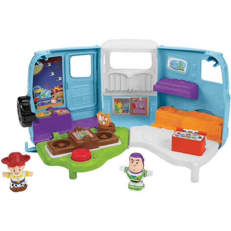 Fisher-Price Little People Disney Pixar Toy Story 4 Jessie's Campground Adventure Playset