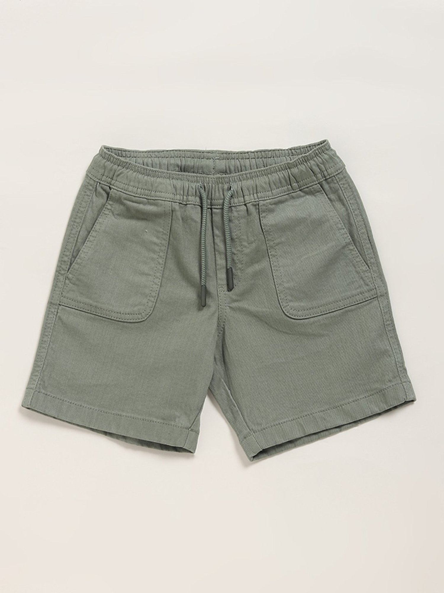 HOP Boys by Westside Plain Green Shorts