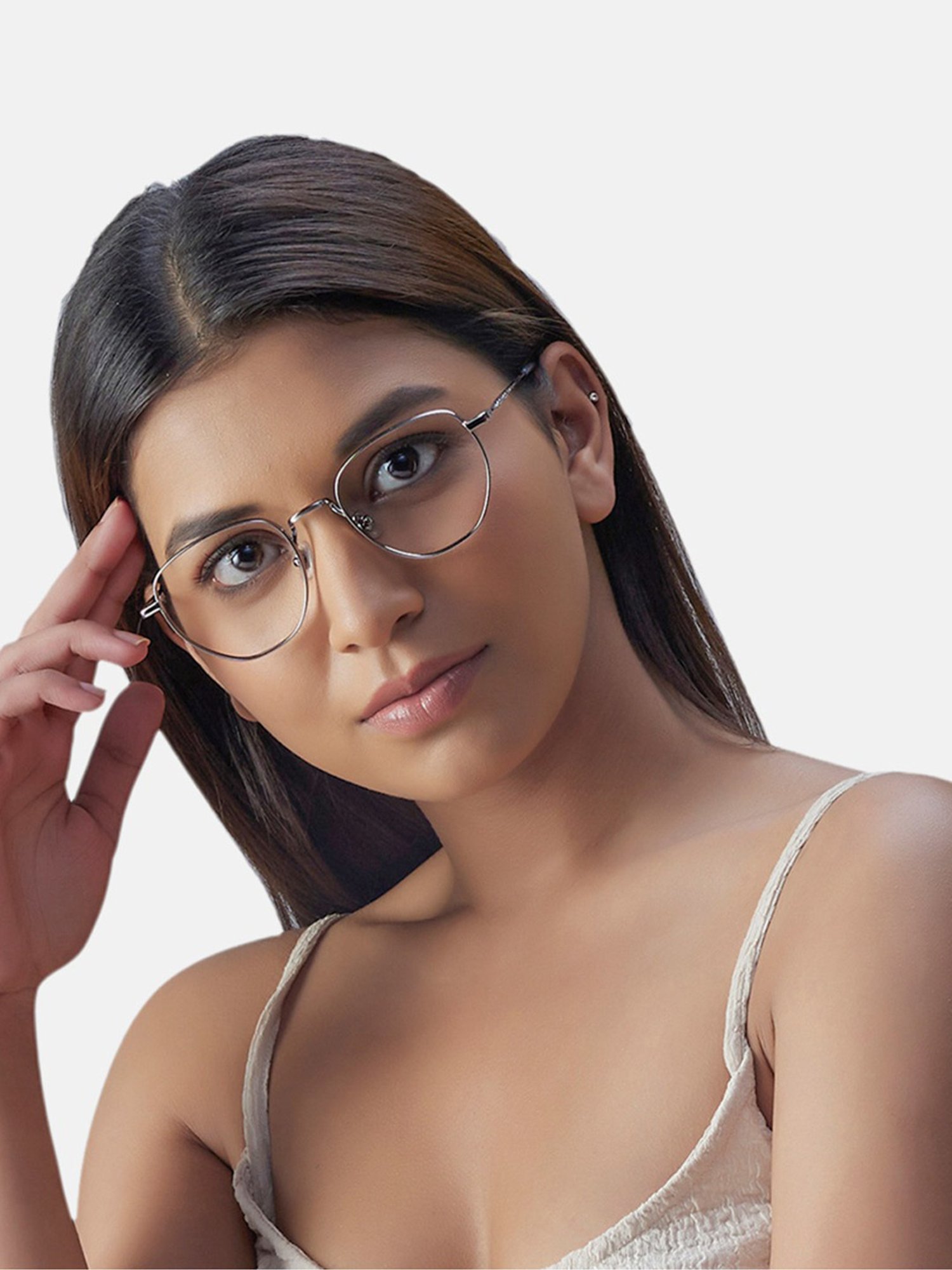 Shisen Fox Fuji Gun Round Unisex Blue Filter Computer Lenses -50 mm