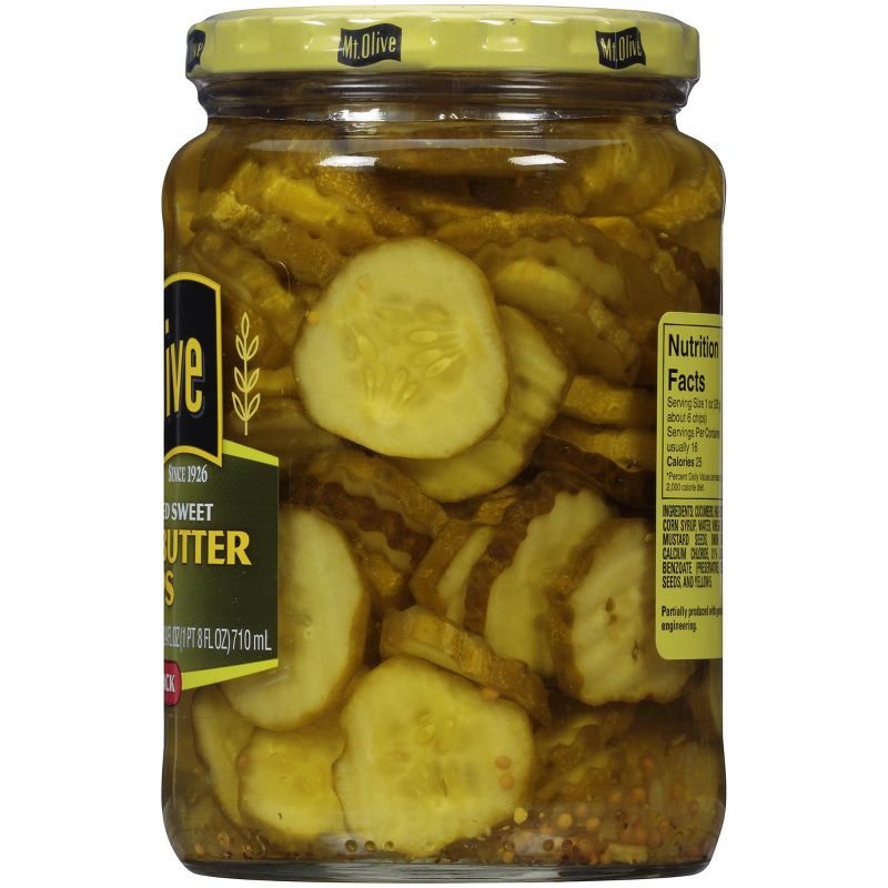 Mt. Olive Old-Fashioned Sweet Bread & Butter Pickle Chips - 24oz