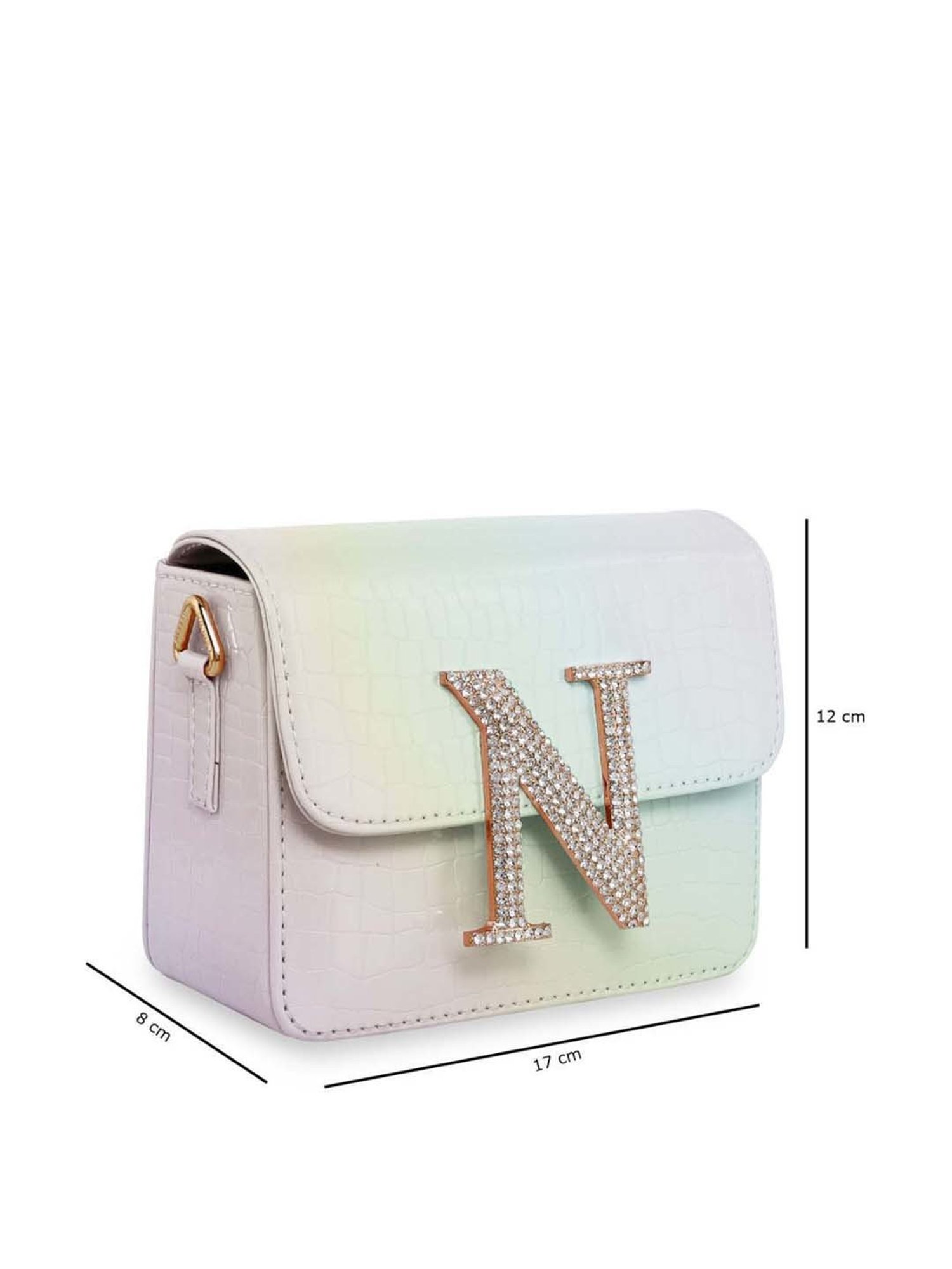 Esbeda Multicolor Textured Small Sling Handbag