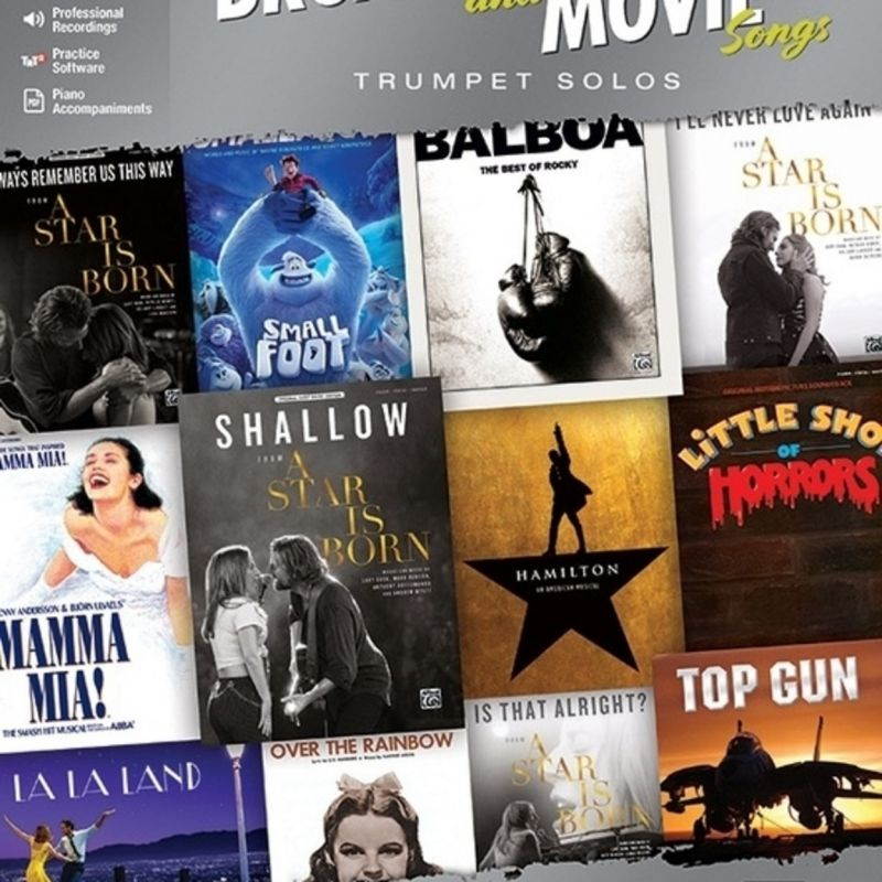 Alfred 00-47973 Top Broadway & Movie Songs Trumpet