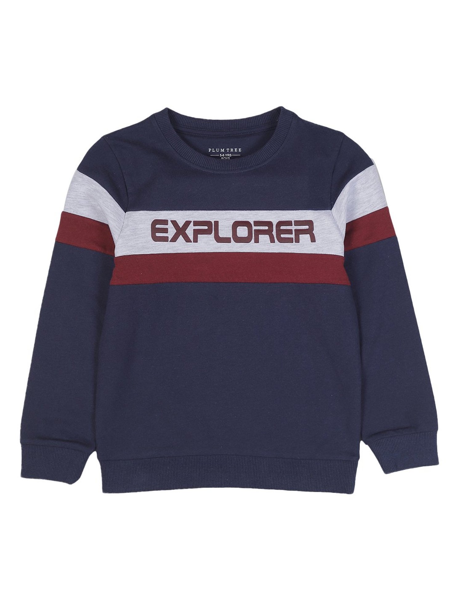 Plum Tree Kids Navy Striped Sweatshirt