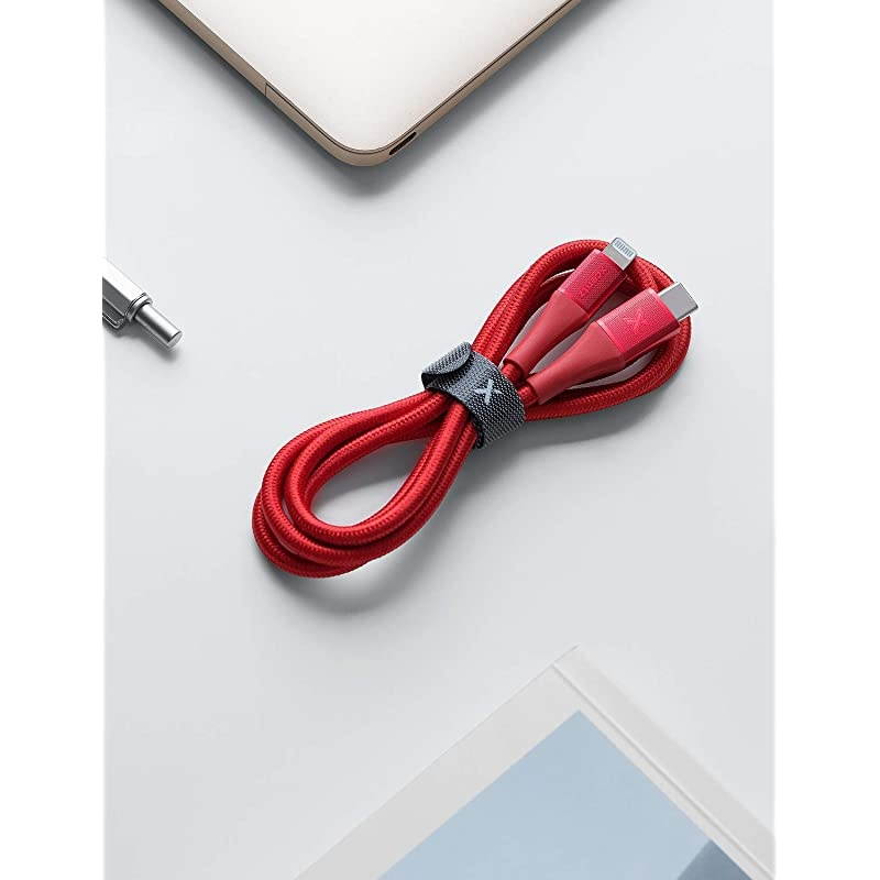 USB C to Lightning Cable iPhone 12 Charger Cable 6ft Apple MFi Certified Fast Charging Support Power Delivery Nylon Braided Cable for iPhone 121111 Pro MaxXS MaxXSXRX88 Plus Red