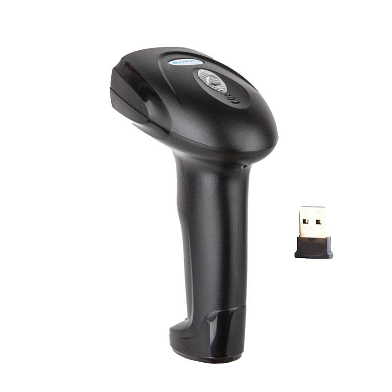 Plugadget Wireless Barcode Scanner 1D 2D QR Code Reader with USB Charging Handheld Bar Code Reader Scanner 2.4G PDF417