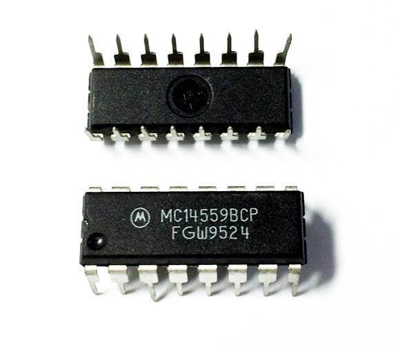 2PCS MC14559BCP MC14559B 14559BCP 4559, DIP DIP-16