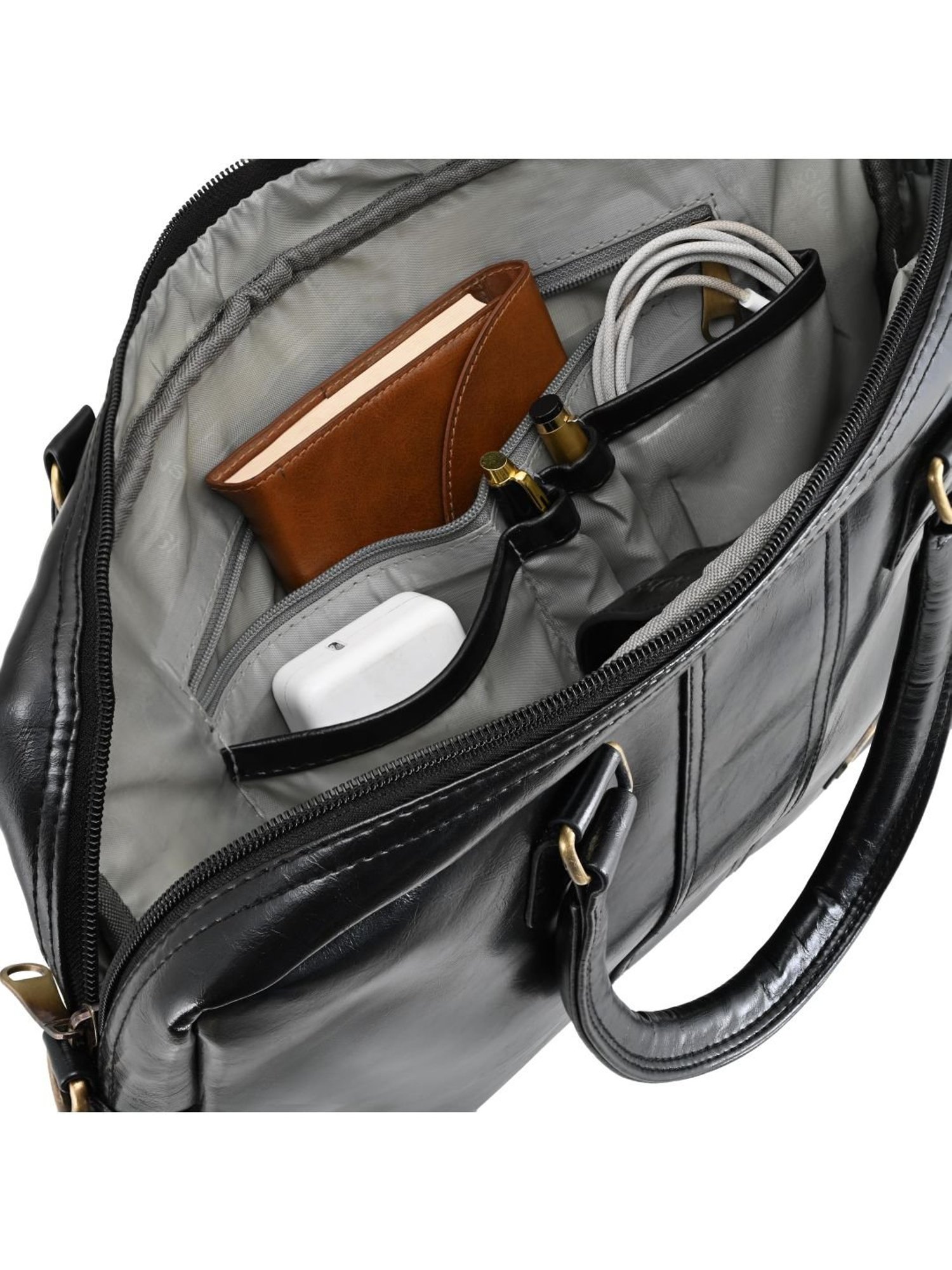 Harissons Gator Solid Medium Messenger Bag