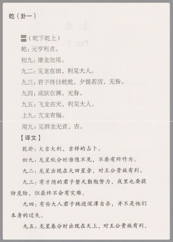 I Ching Bilingual The Book of Changes Translated by James Legge