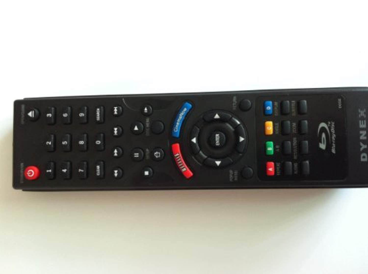 new original d058 remote fit for bby dynex and insignia brand blu-ray dvd and dvd remote control--- such as ns-wbrdvd1 ns-wbrdv