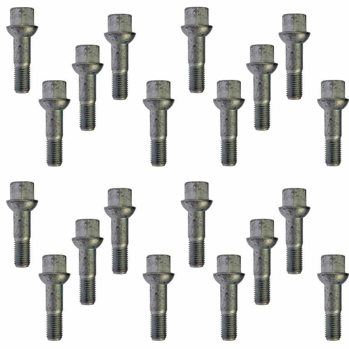 16 Pack - M12-1.50 Wheel Bolt - 17mm Hex, 19.65mm Thread Length   610-498.1
