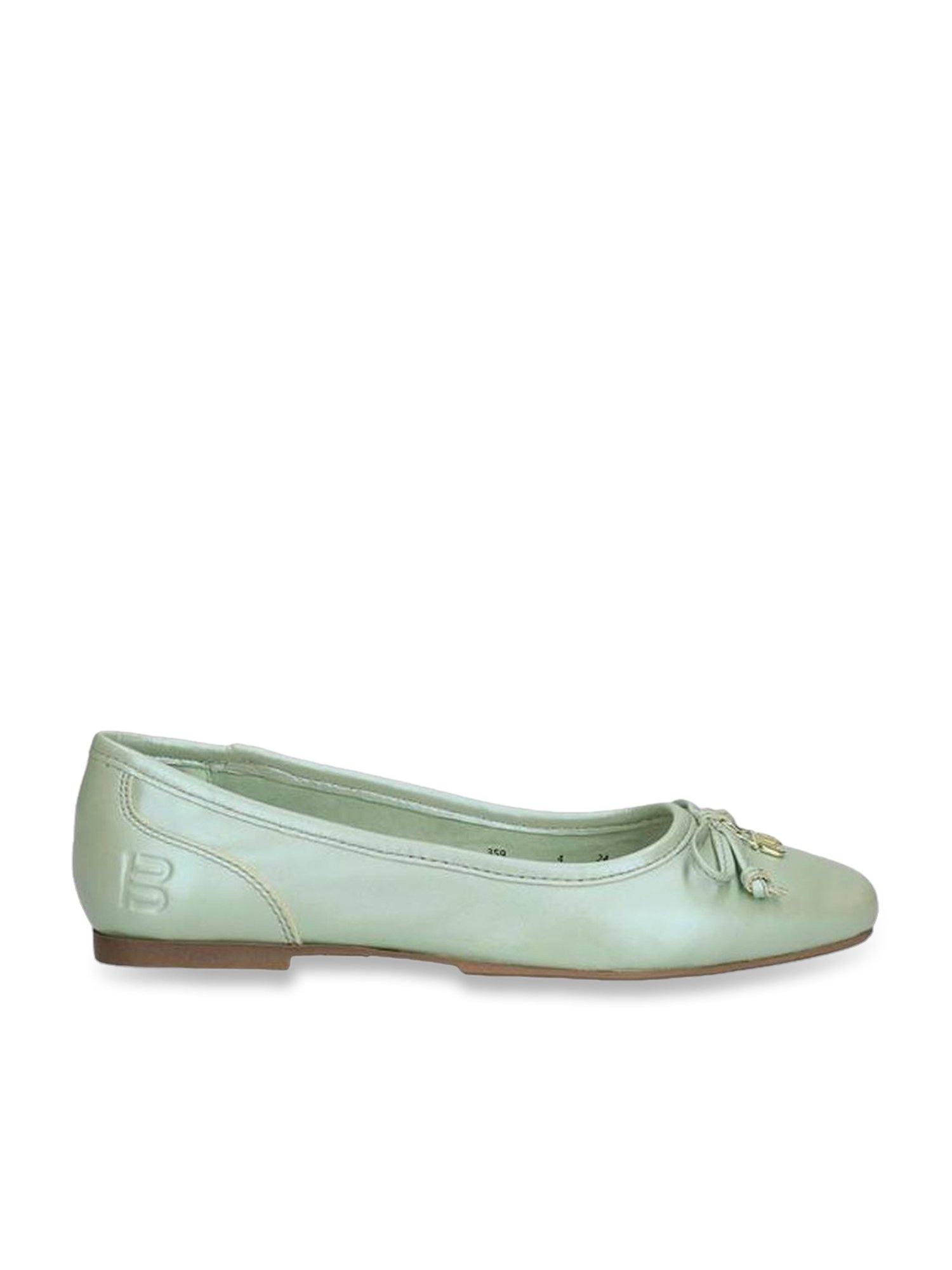 Bagatt Women's Amalia Green Flat Ballets