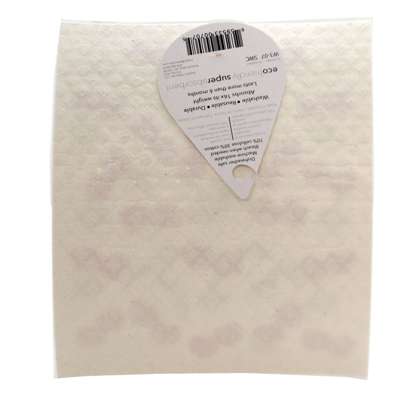 Swedish Dish Cloth 7.75" Thanksgiving Fall Set / 4 Dishcloth Kitchen Clean Up  -  Dish Cloth