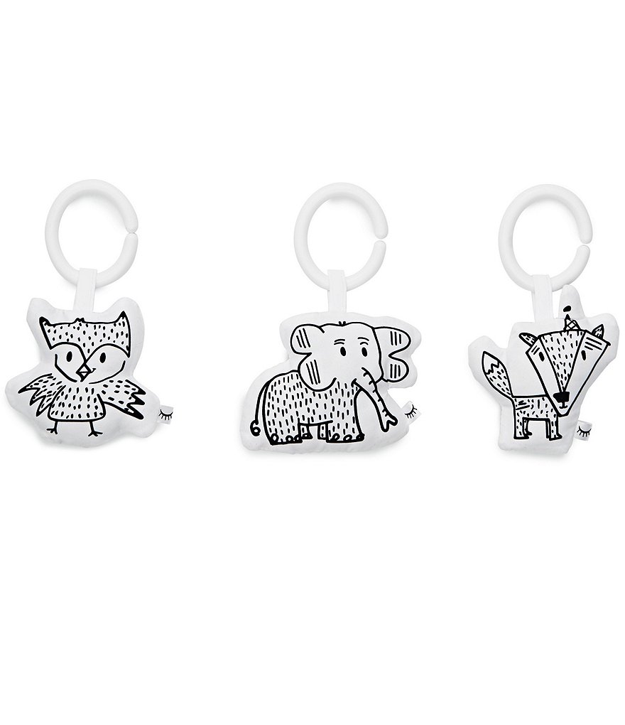 DockATot 0-8 Months Cheeky Chums Toy Set for Mobile Toy Arch