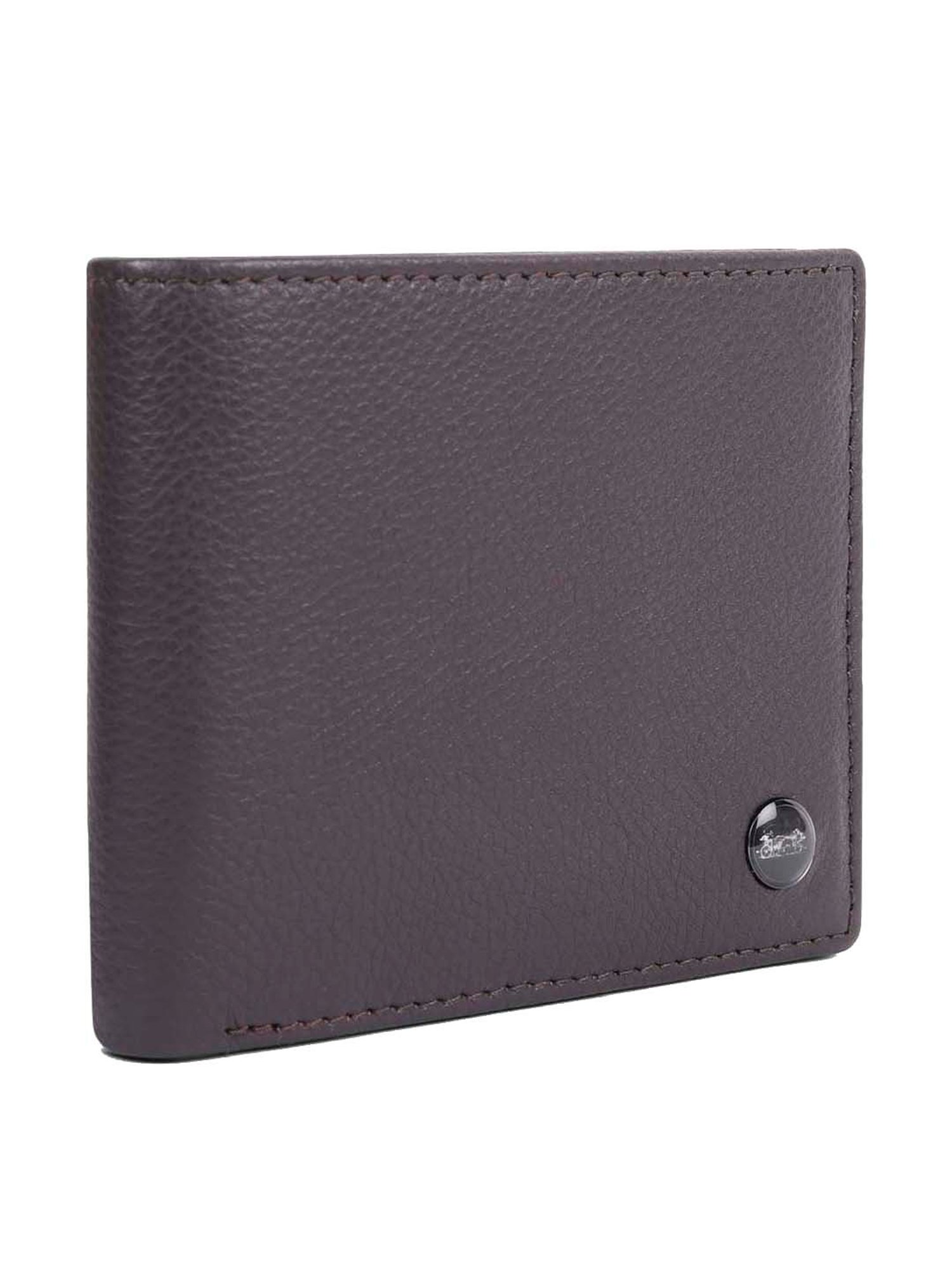 BELWABA Brown Casual Leather Bi-Fold Wallet for Men