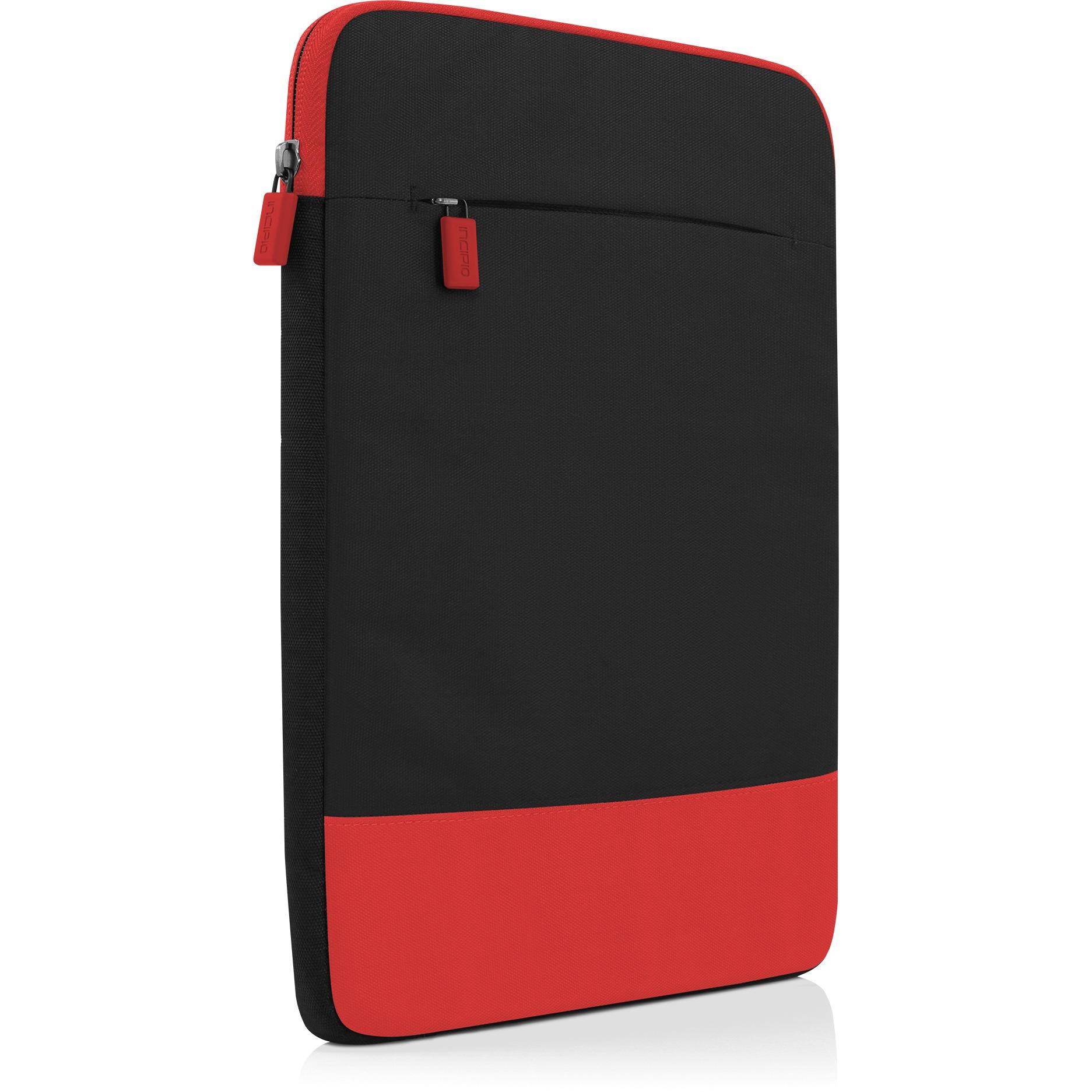 Incipio Asher Nylon Protective Sleeve Case For Microsoft Surface 3 Red Black