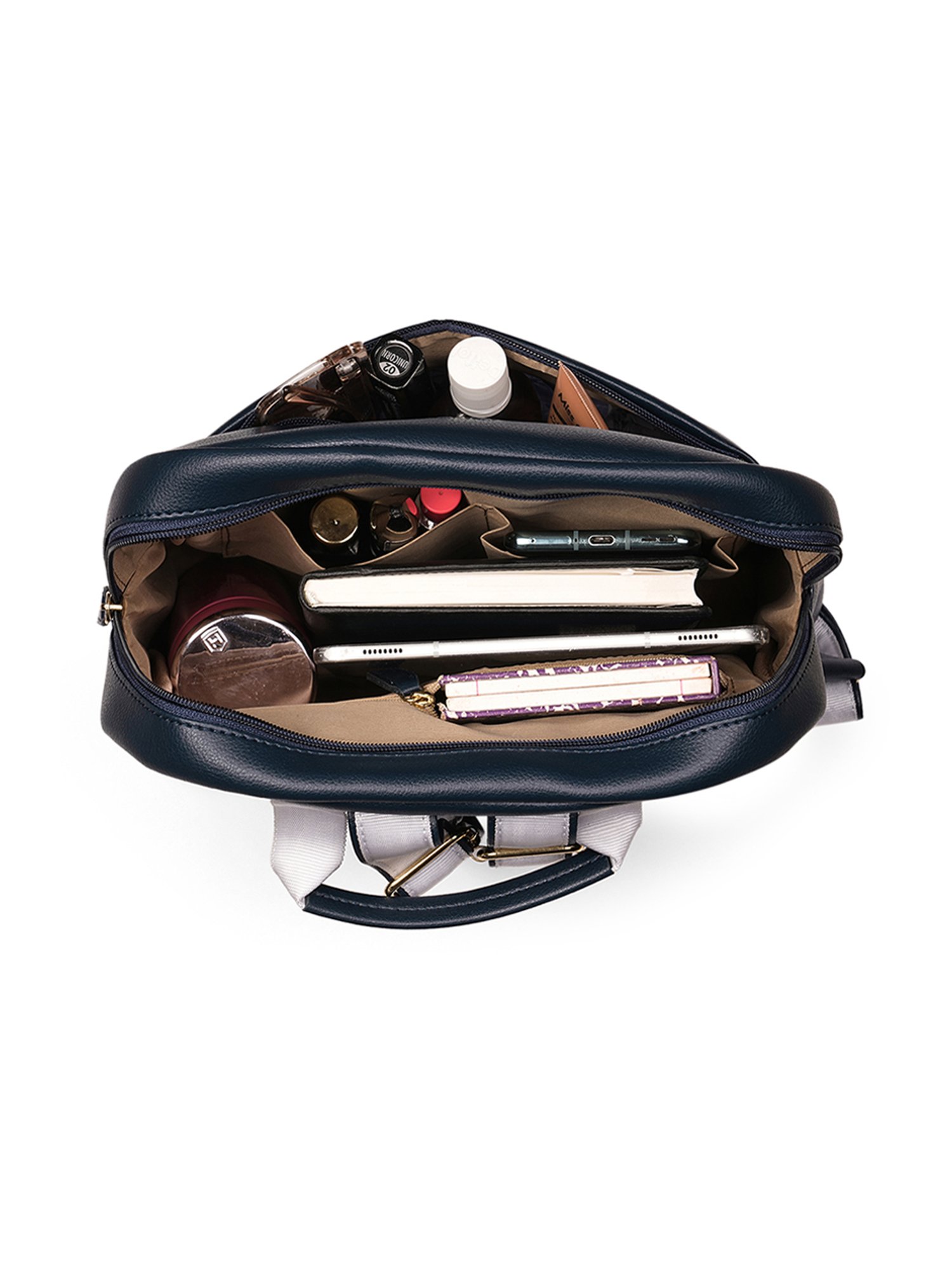 Glo By Globus Navy Blue Medium Backpack