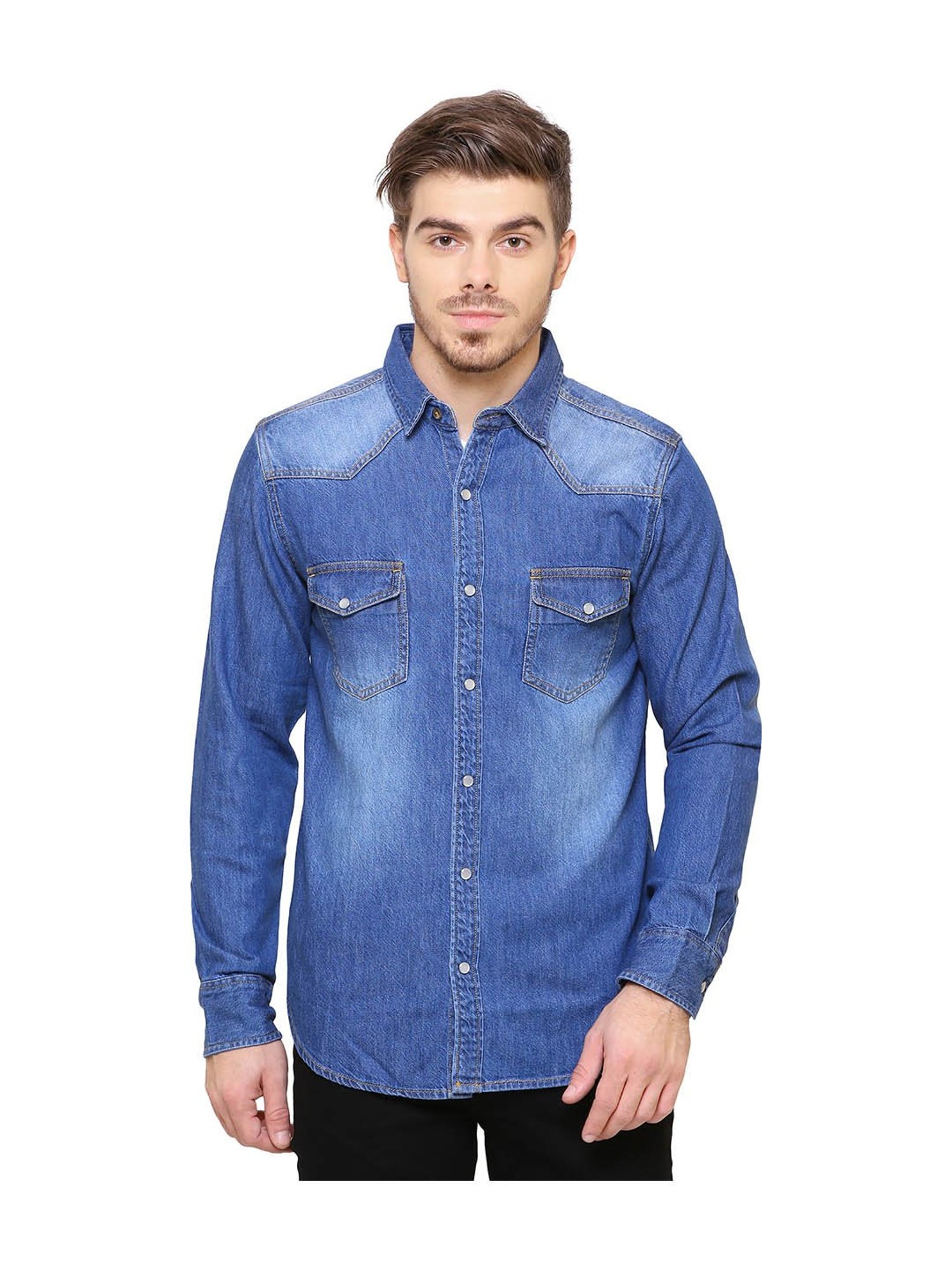Southbay Light Blue Slim Fit Shirt