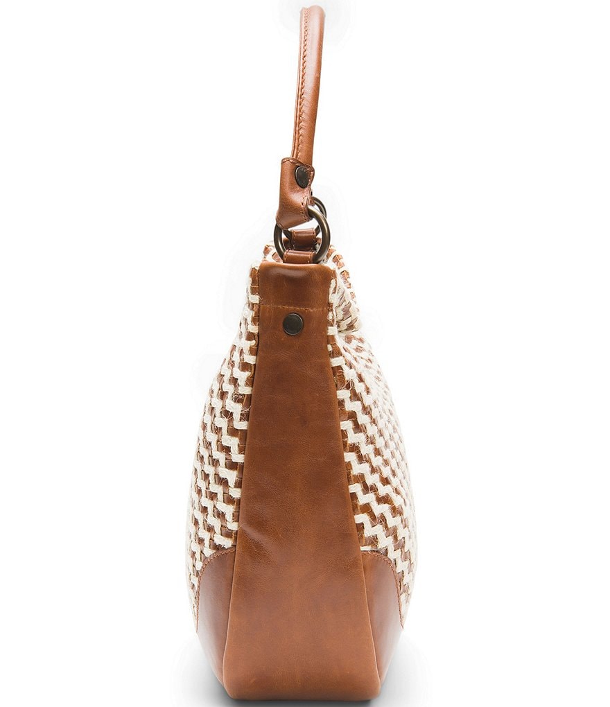 Frye Melissa Woven Hobo Bag