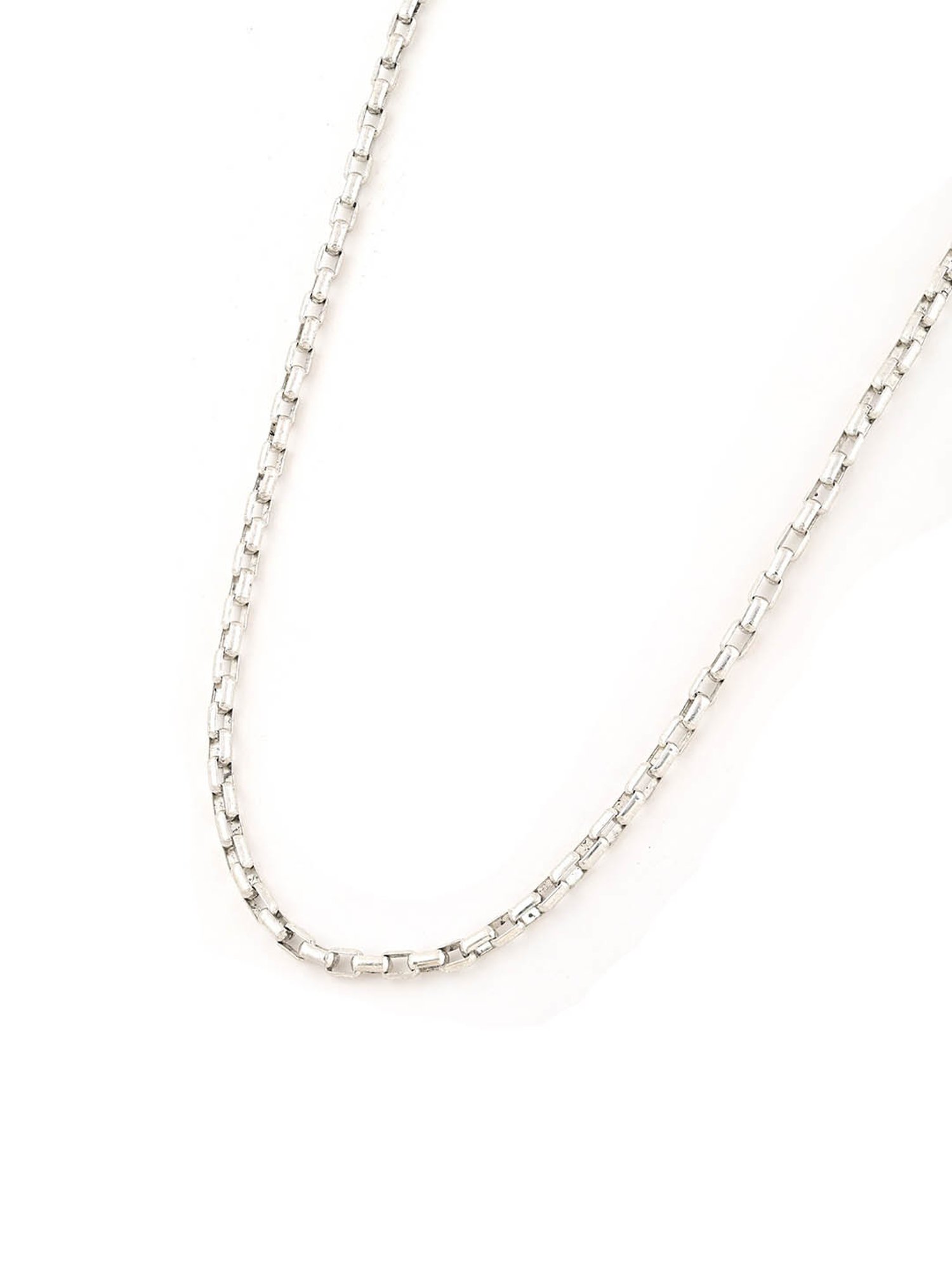 The Bro Code Silver Chain Linked choker Neckalce Chain for Men