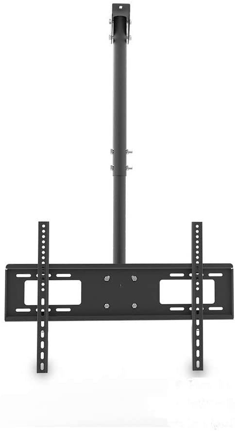 LEADZM TMC-7006 Ceiling Mount TV Wall Bracket Roof Rack Pole Retractable for 32"-70" Flat Screen TV Ceiling Mount Adjustable Bracket Fits Most LED, LCD, OLED and Plasma Flat Screen