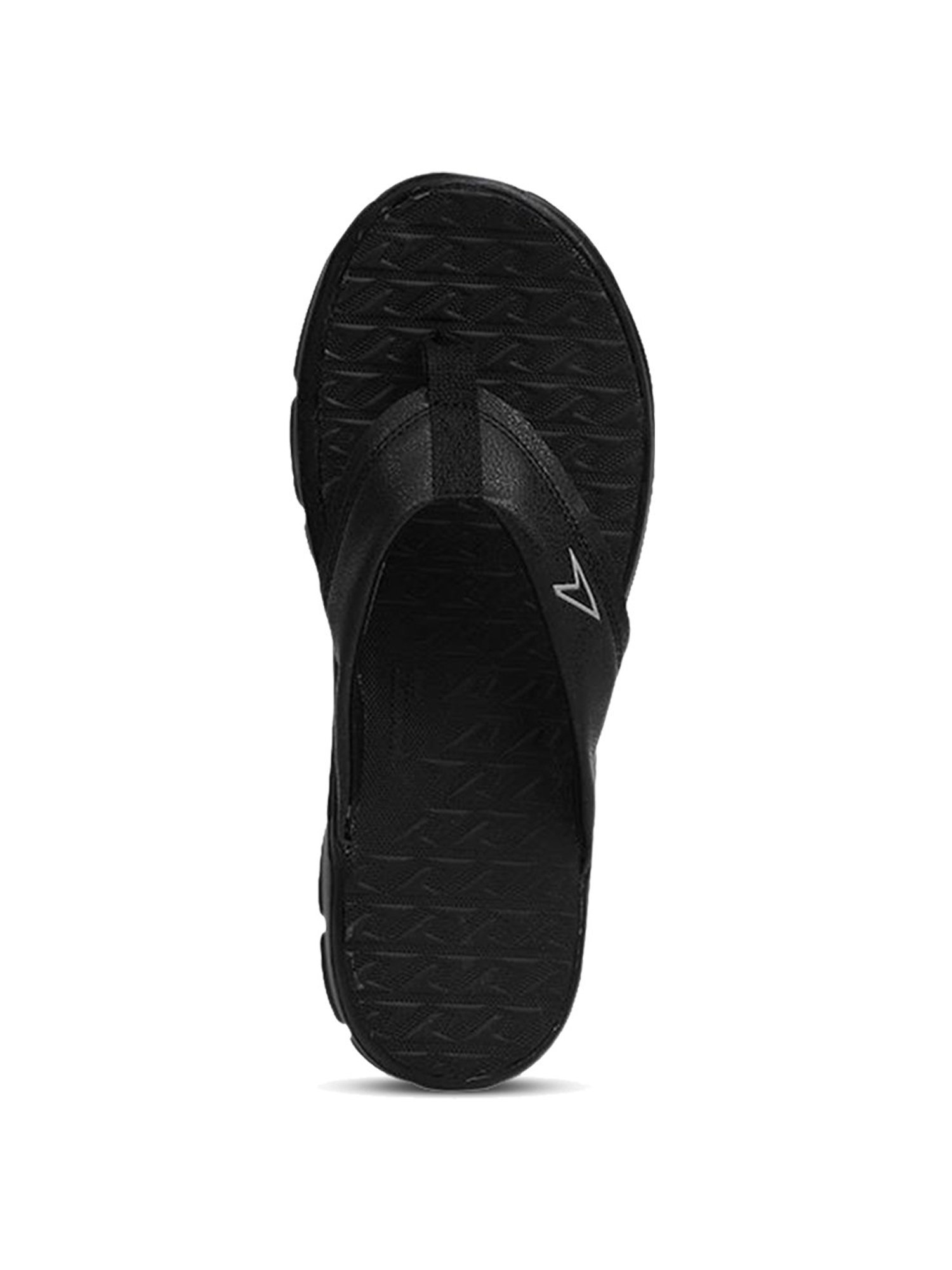 Power by Bata Black Thong Sandals