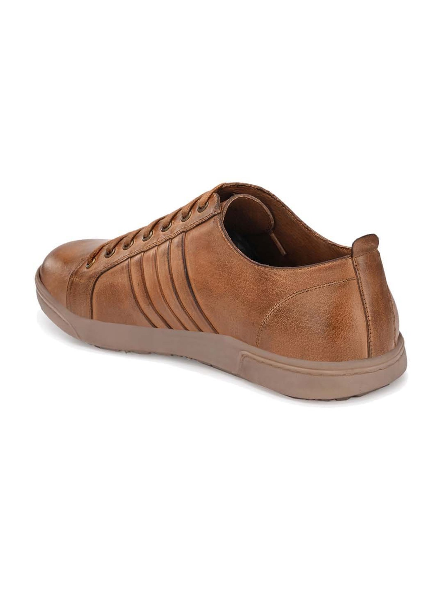 Carlo Romano Men's Tan Casual Sneakers