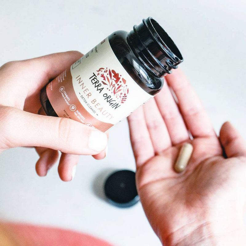 Terra Origin Inner Beauty Detox Cleanse Dietary Supplements - 30ct