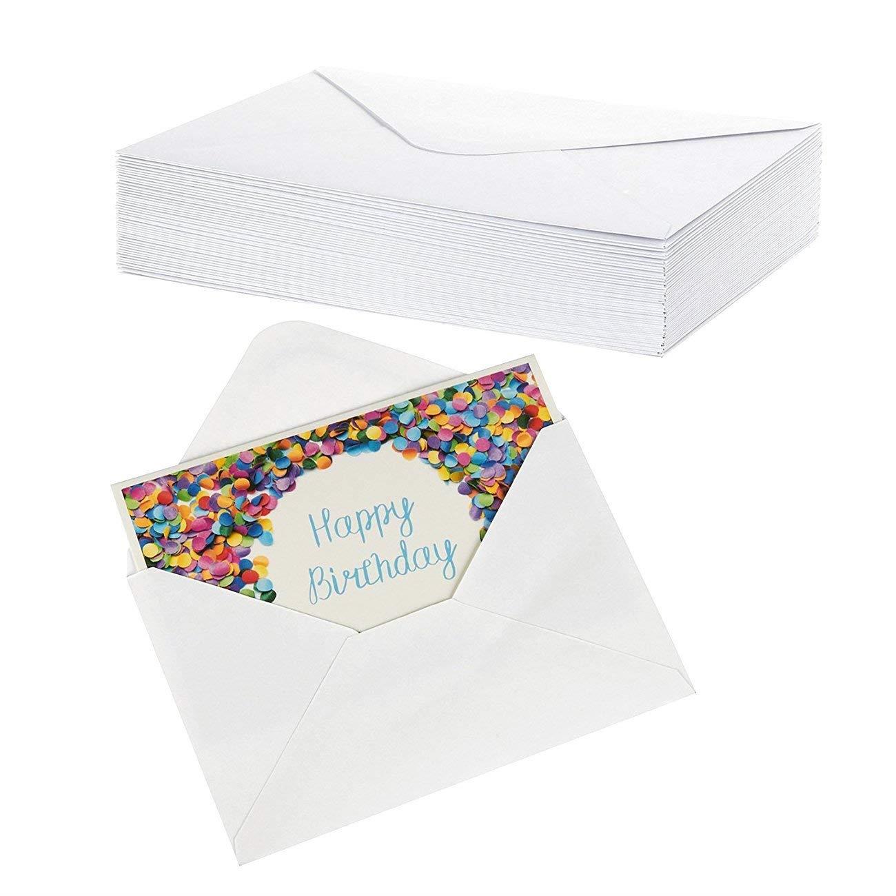 Birthday Card - 48-Pack Birthday Cards Box Set, Happy Birthday Cards - 6 Birthday Party Elements Designs Birthday Card Bulk, Envelopes Included, 4 x 6 Inches