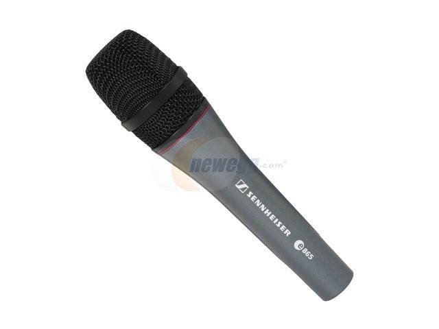 Sennheiser e 865 Professional Super-cardioid Vocal Microphone with Mic Clip