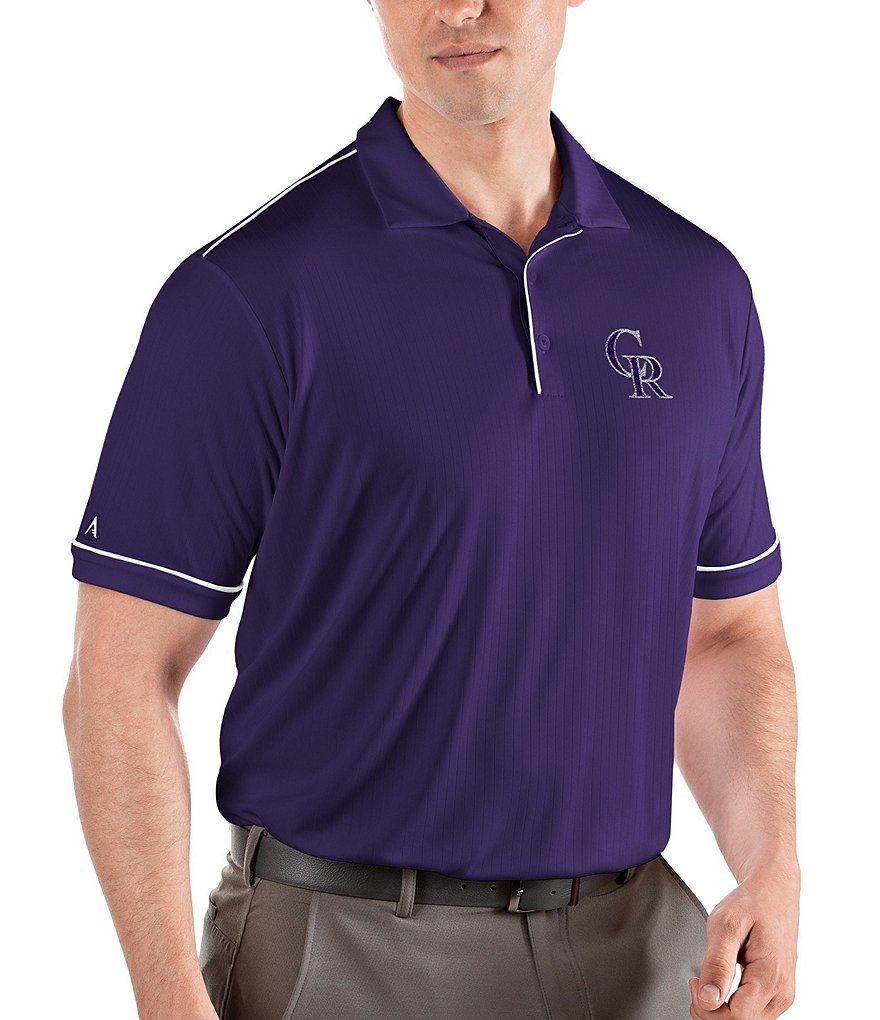 Antigua MLB National League Salute Short-Sleeve Polo Shirt