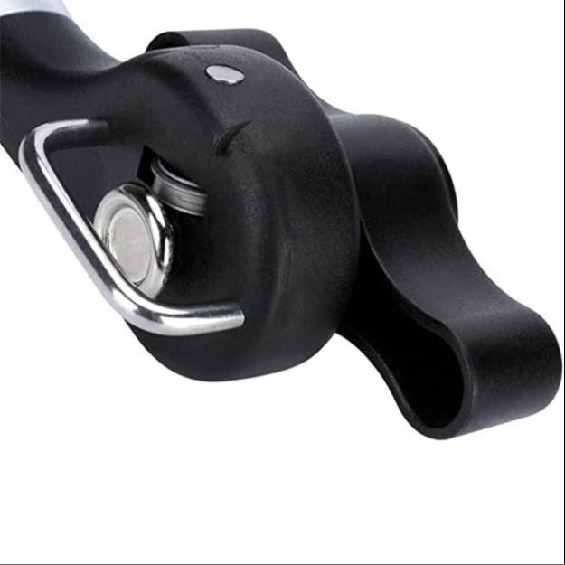 Safe cutting can opener, smooth edge can opener-hand-held can opener, manual can opener, ergonomic smooth edge, food grade stainless steel cutting can opener, suitable for kitchen and dining room