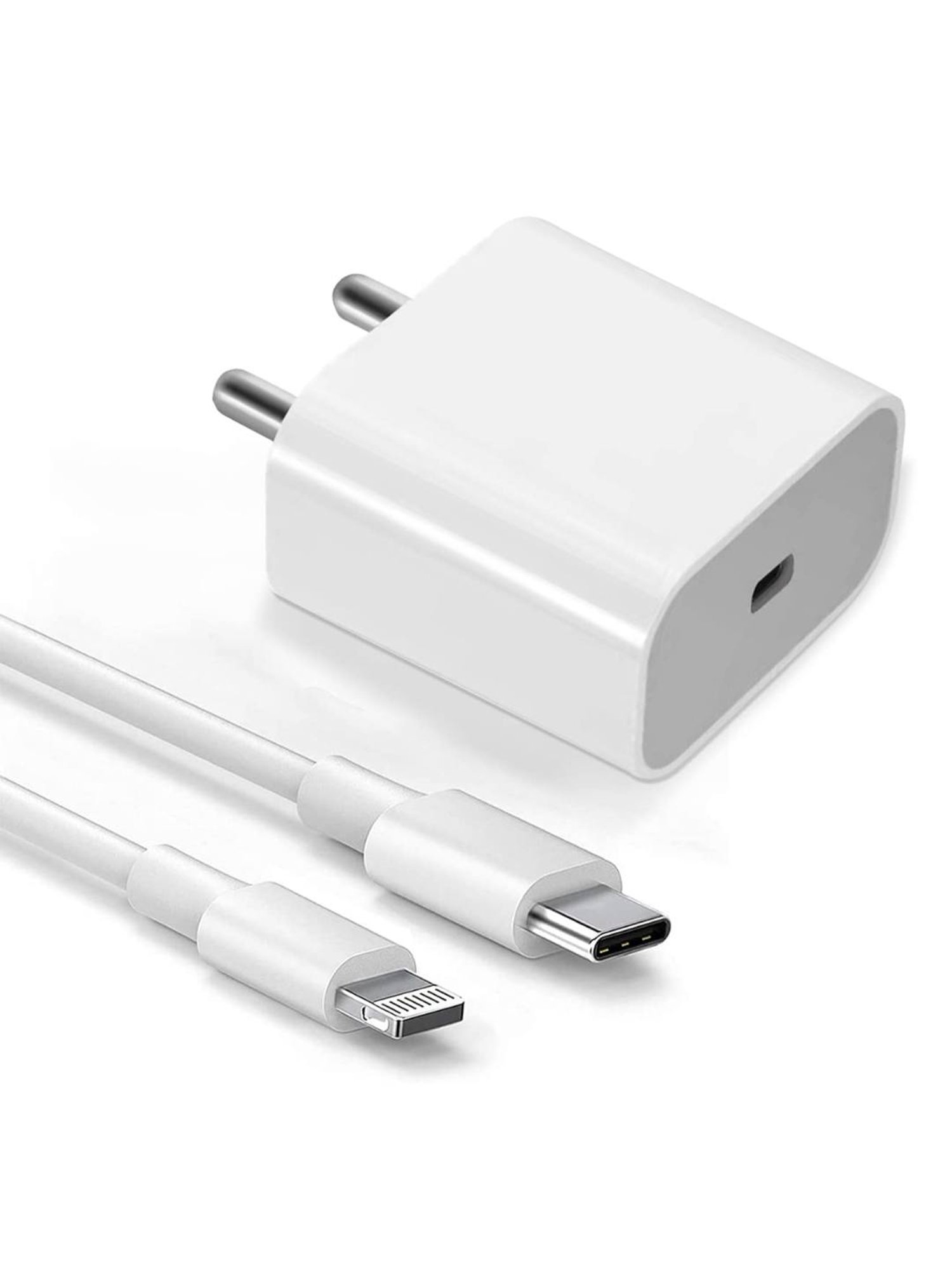 Stuffcool Nuevo PD20W Smallest Wall Charger for Latest iPhone 15,14,13,12 (Blue)