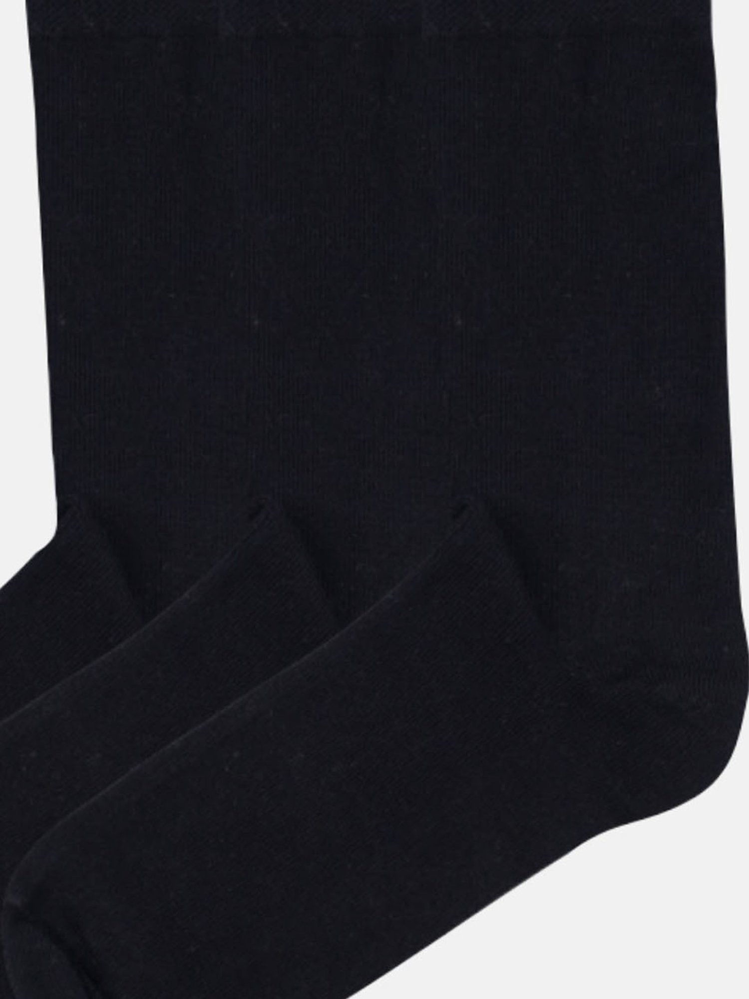 NEXT2SKIN Black Cotton Socks (Pack of 3)
