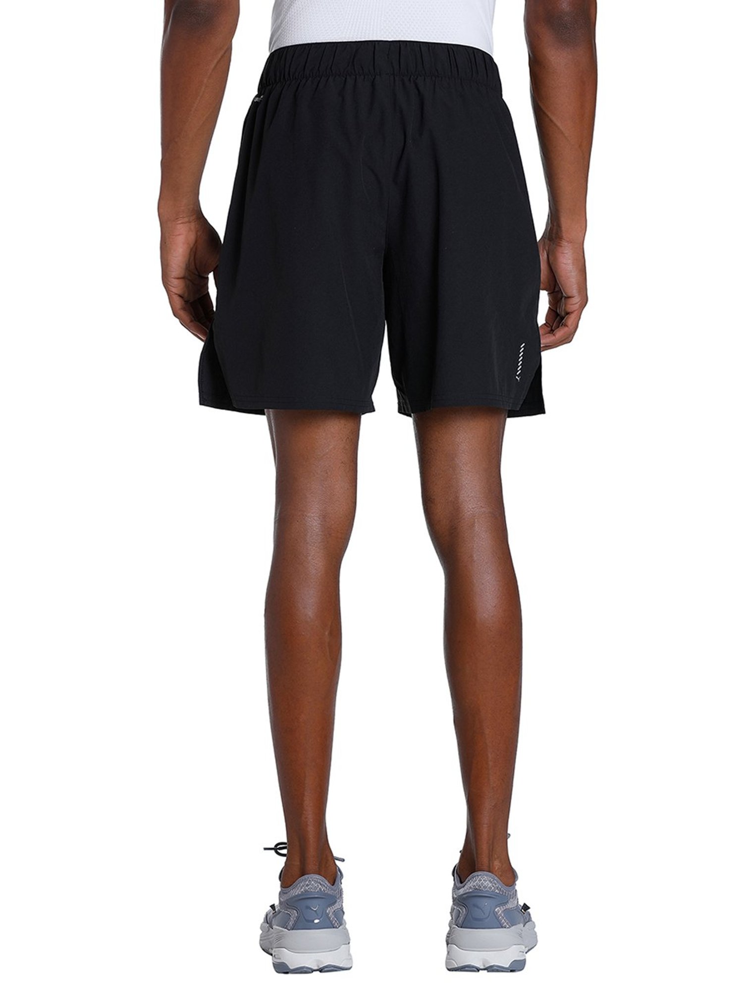 Puma Black Regular Fit Sports Shorts