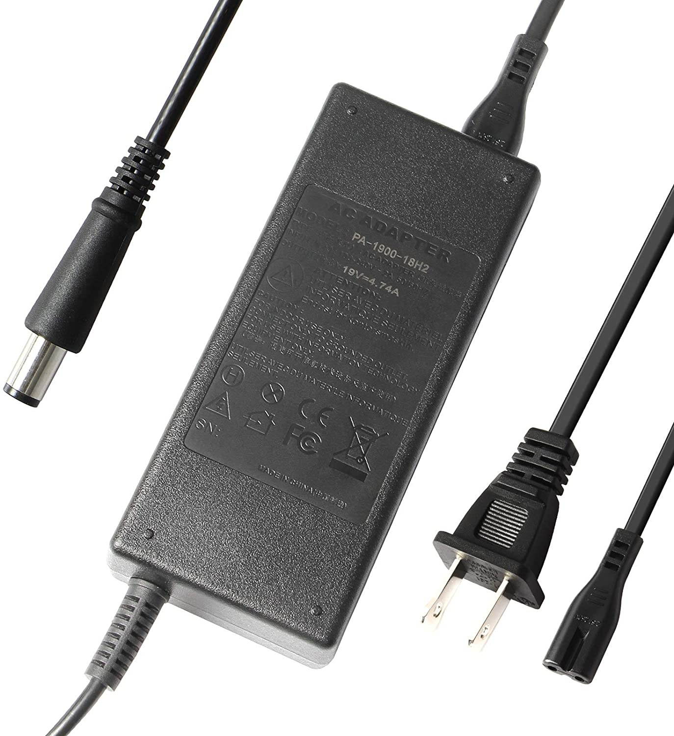 ARyee 90W AC Adapter Charger for HP Pavilion All-in-One Desktop PC 18-5110 19-2304 20-B010 20-B013W 20-B014 21-h010 21-2024 22-3010 22-3020 22-3030 22-3110 23-g010 Power Supply