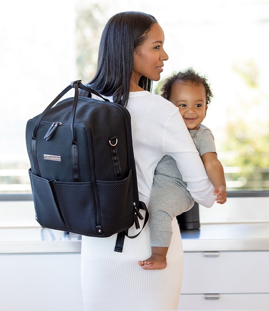 Petunia Pickle Bottom Zippered Inter-Mix Backpack Diaper Bag - Neoprene