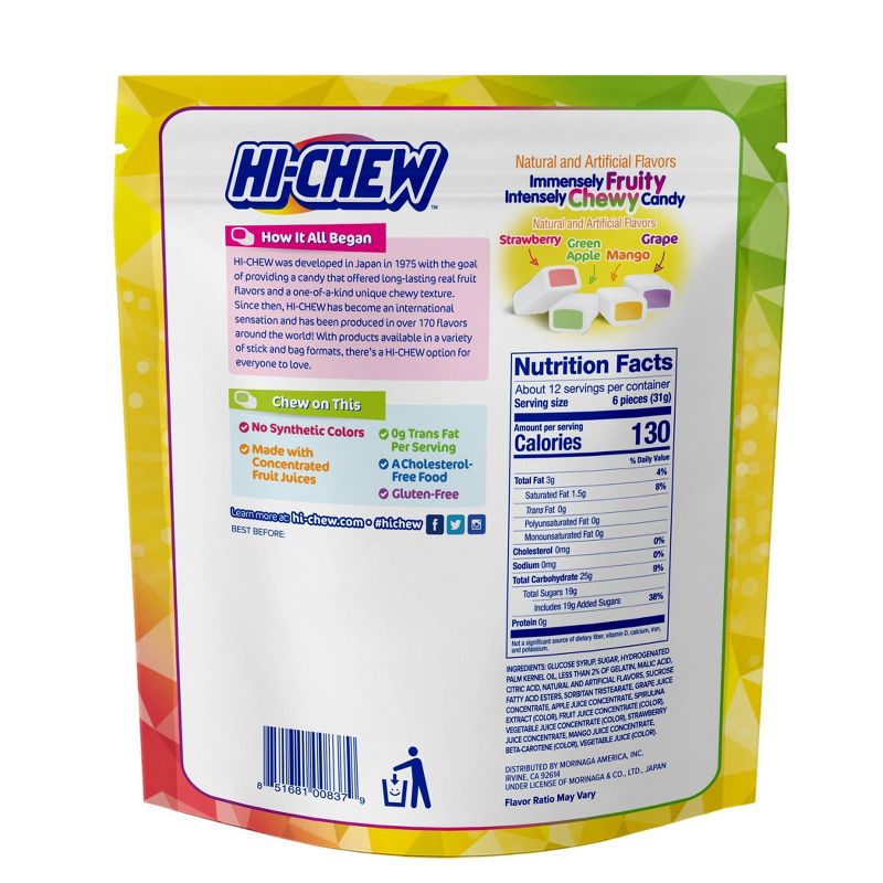 Hi-Chew Assorted Fruit Candy - 12.7oz