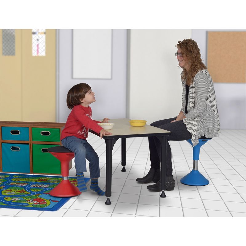 Grow Height Adjustable Wobble Stool Red - Regency