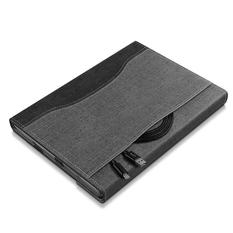 Microsoft Surface Pro 7 Case Compatible with Microsoft Surface Pro 7 Surface Pro 6 Surface Pro 2017 Surface Pro 4 123 inch Tablets Gray