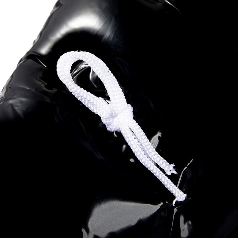 Blue Panda 2 Pairs Inflatable Boxing Gloves, Muay Thai Mitts Kick Training Gloves for Kids, Black & Red