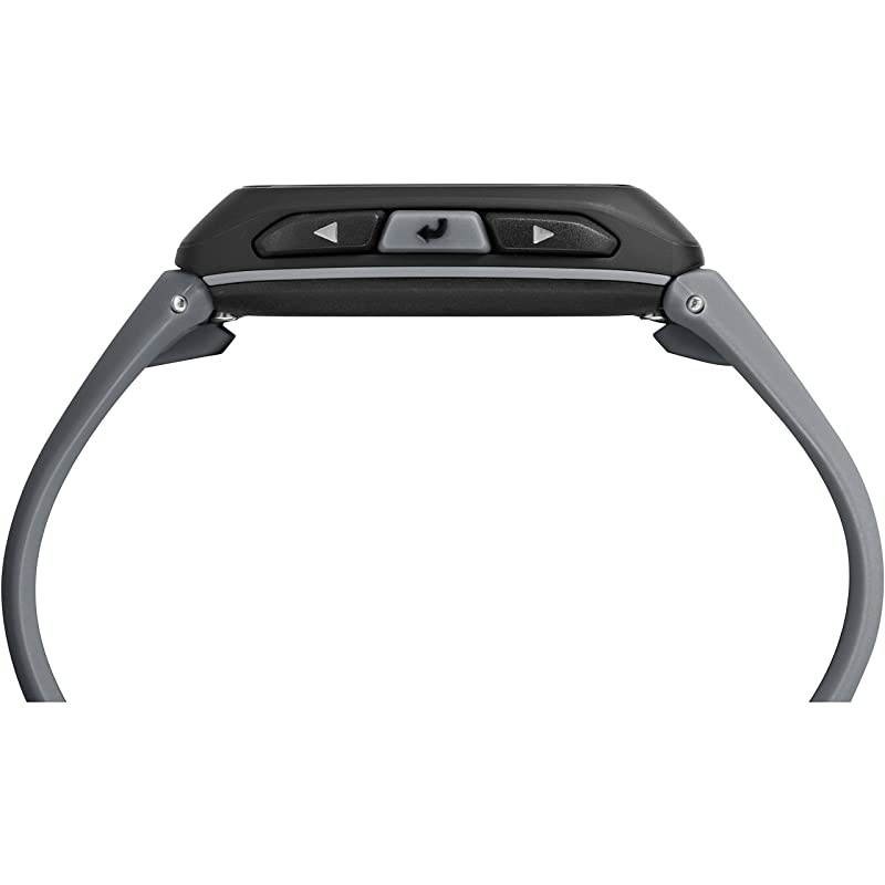 Unisex TW5M11800 Ironman GPS BlackGray Silicone Strap Watch