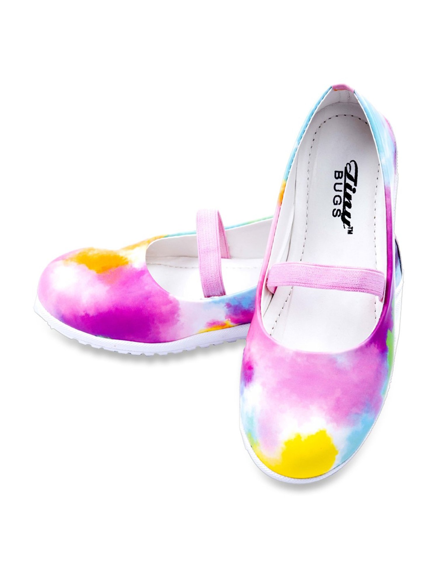 Tiny Bugs Kids Multicolor Mary Jane Shoes
