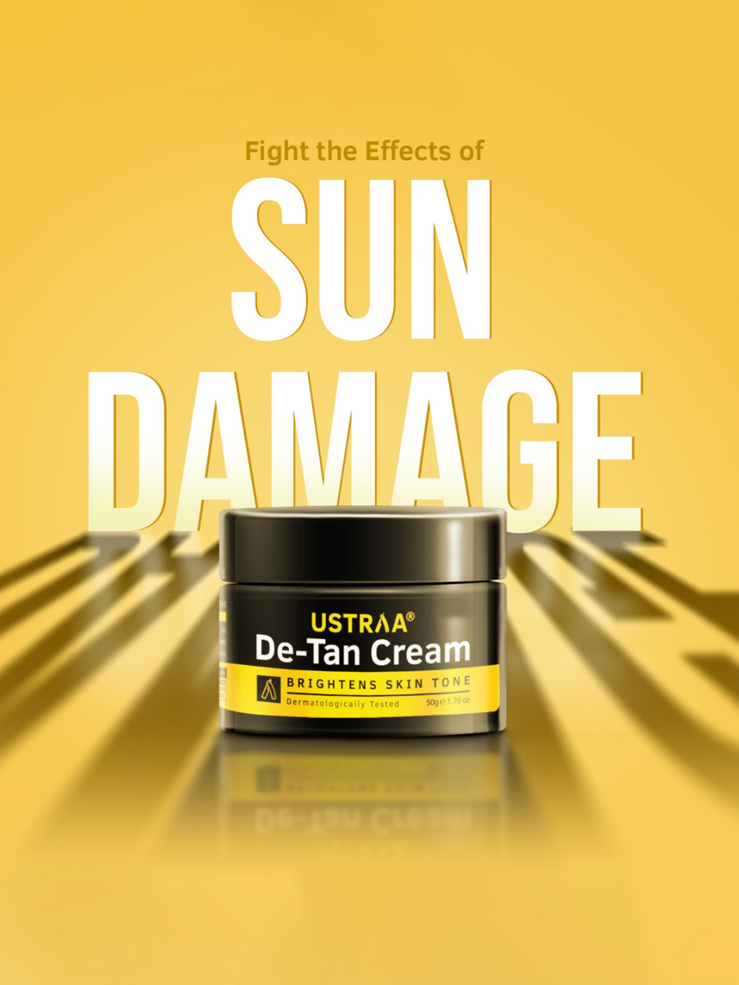 Ustraa Power Face Wash & De-Tan Cream Combo Set