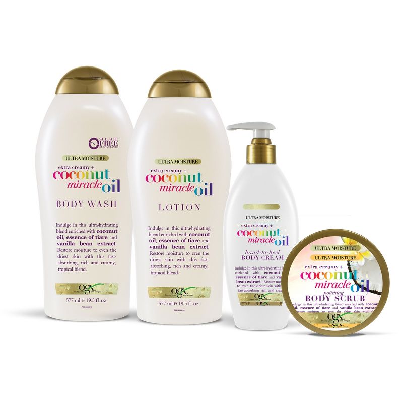 Ogx Extra Creamy Coconut Miracle Ultra Moisture Lotion 19.5oz