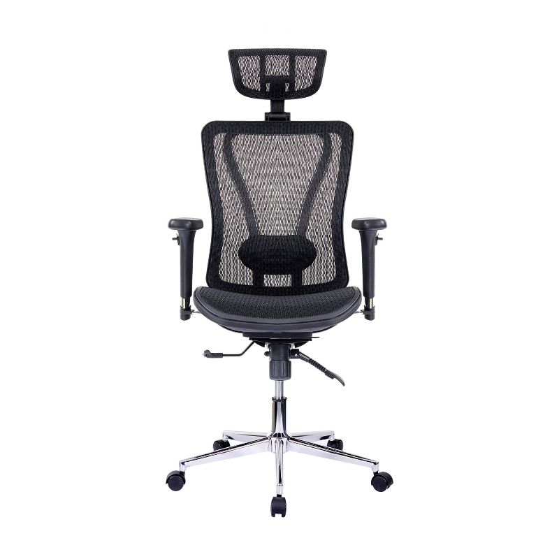 High Back Executive Mesh Office Chair Black - Techni Mobili