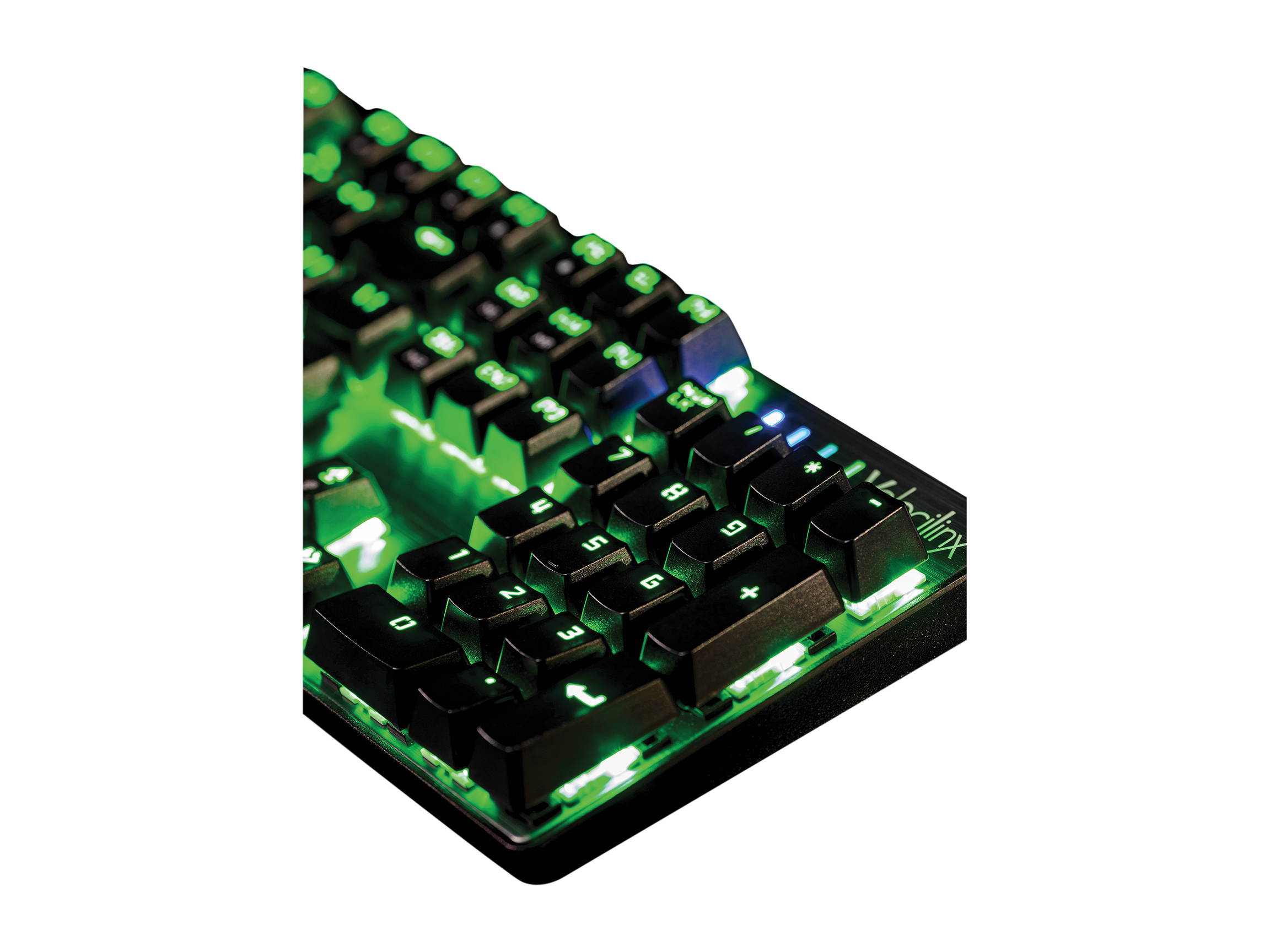 Velocilinx VXGM-KB104P-OBL-BK Brennus Gaming Keyboard