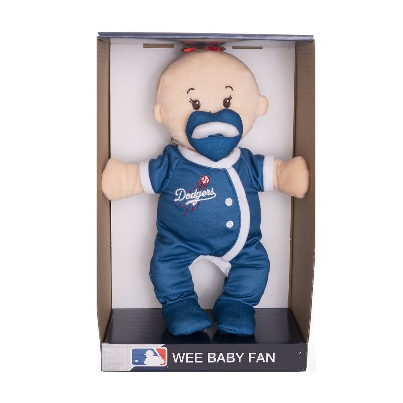 Los Angeles Dodgers Wee Baby Stella Officially Licensed MLB Baby Doll
