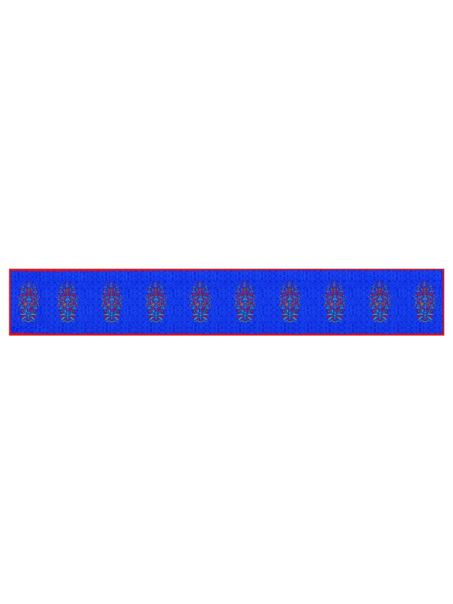 SEJ by Nisha Gupta Blue Table Runner - Set of 1