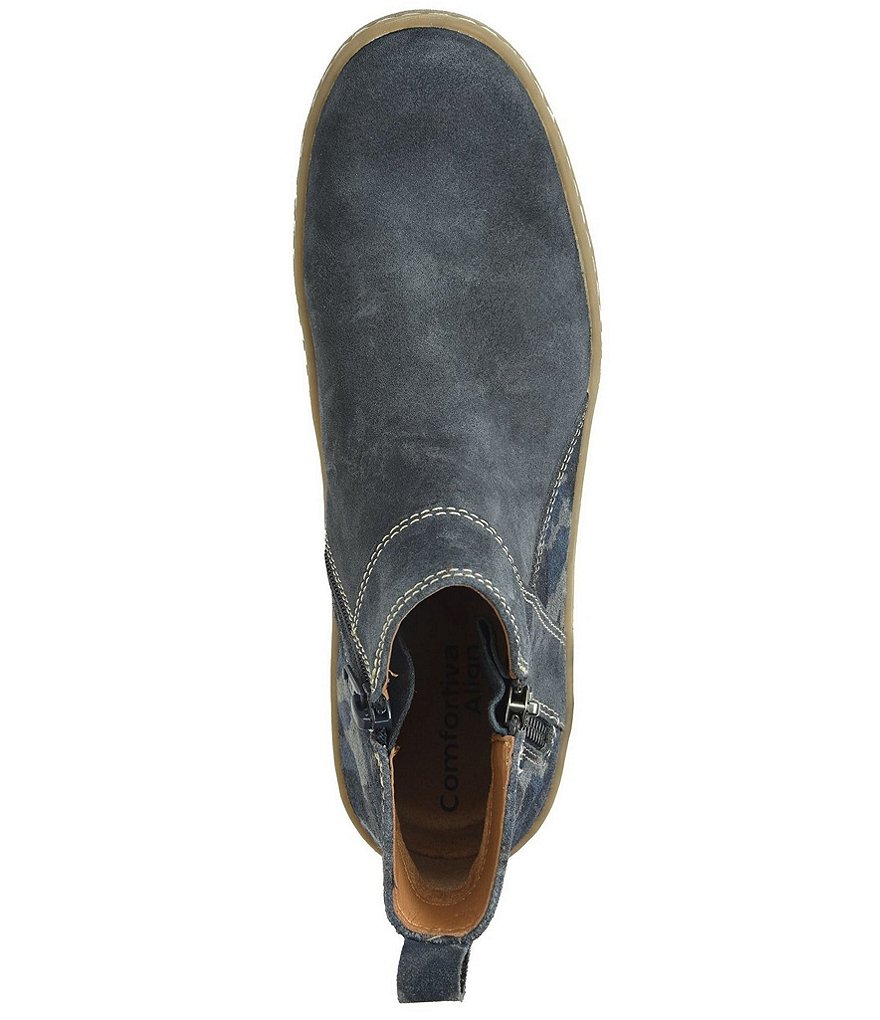 Comfortiva Hartwick Suede Leather High-Top Sneakers