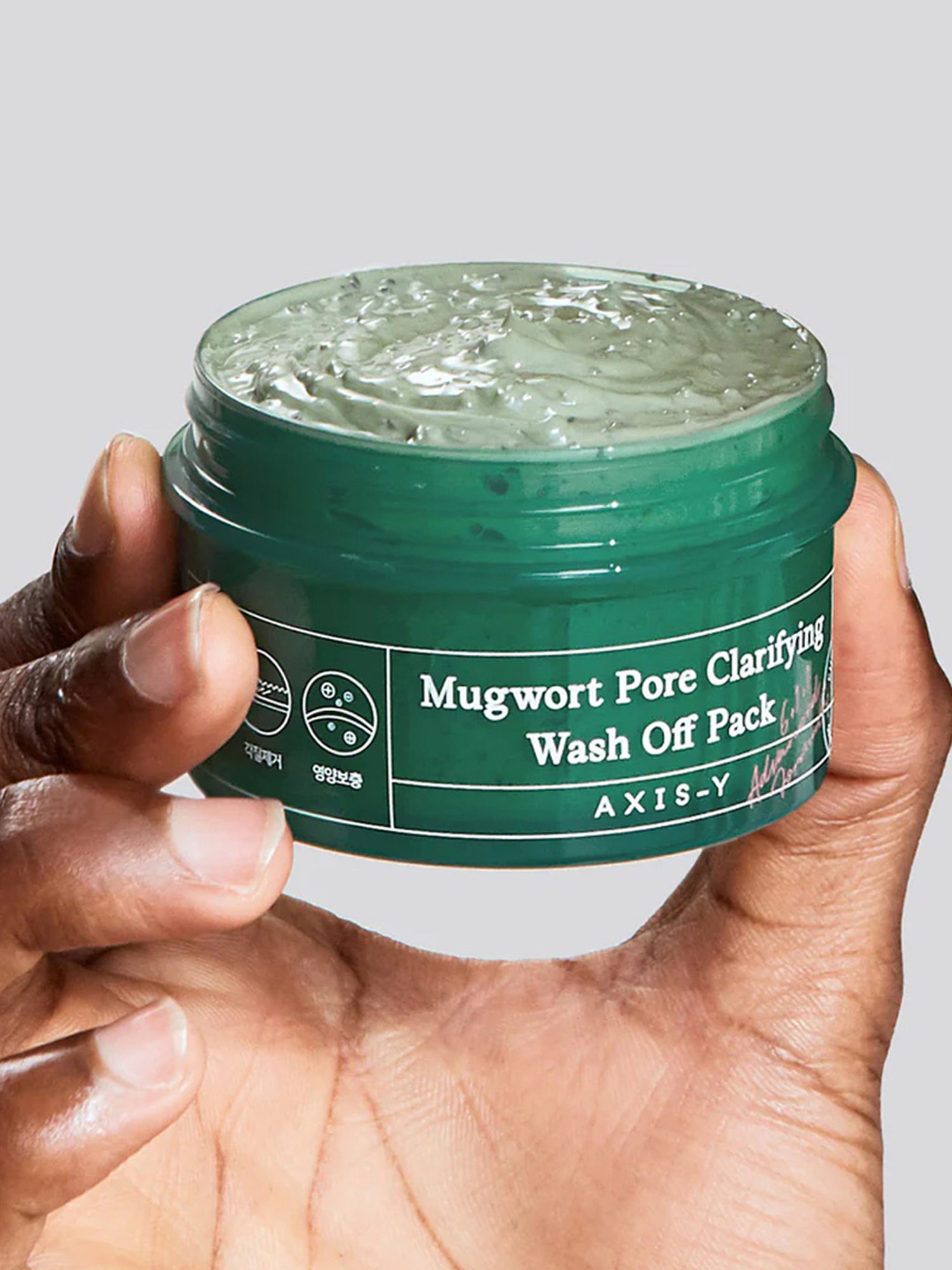 Axis-Y Mugwort Pore Clarifying Wash Off Pack - 100 ml